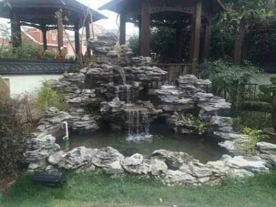 贵州鱼池假山设计施工