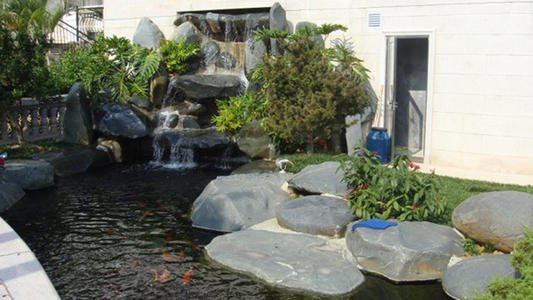 贵阳别墅庭院鱼池设计与建造步骤